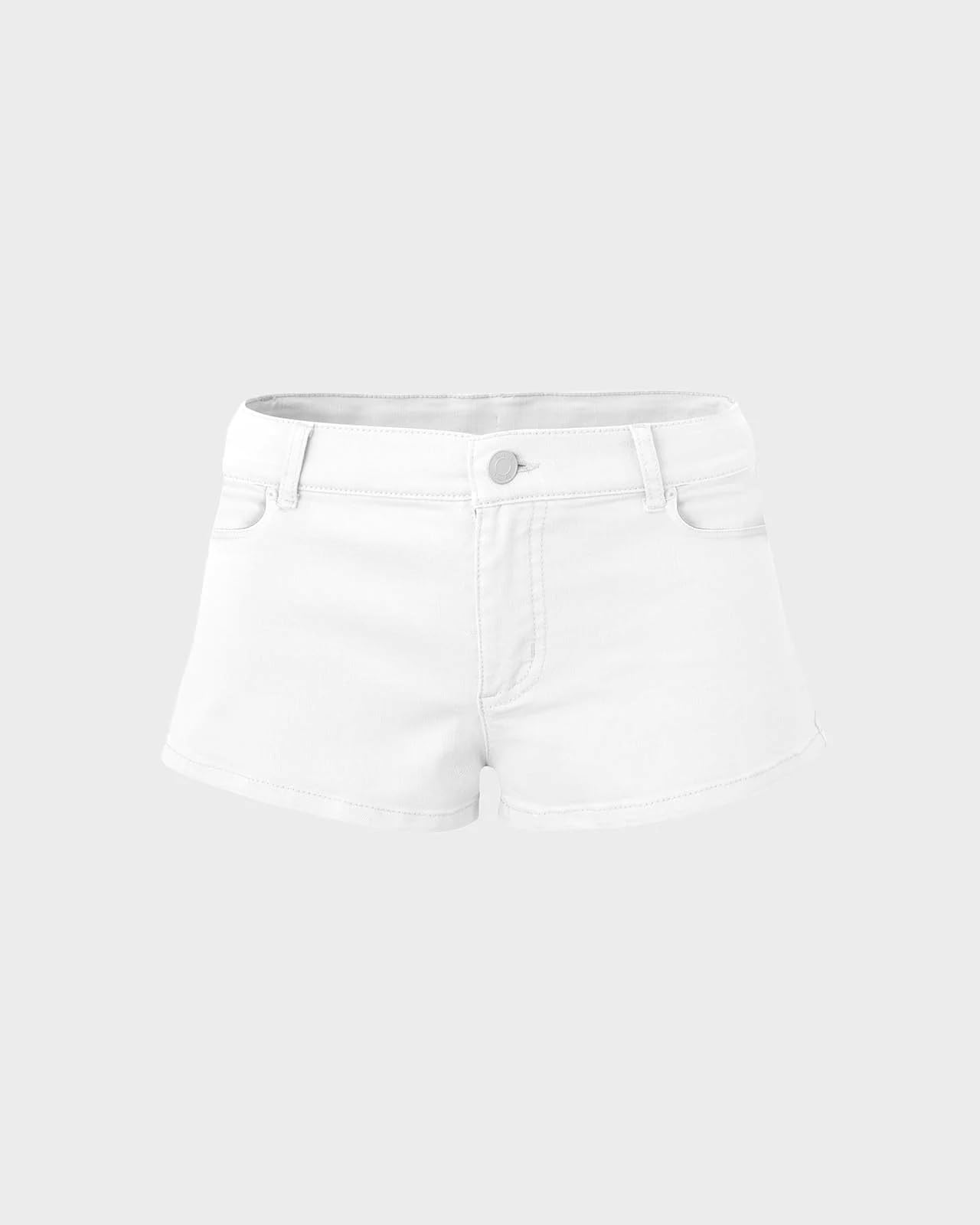 Foto 5 pulgar | Pantalones Cortos Florence By Mills Bright Side De Algodón Blanco Para Mujer - Venta Internacional.