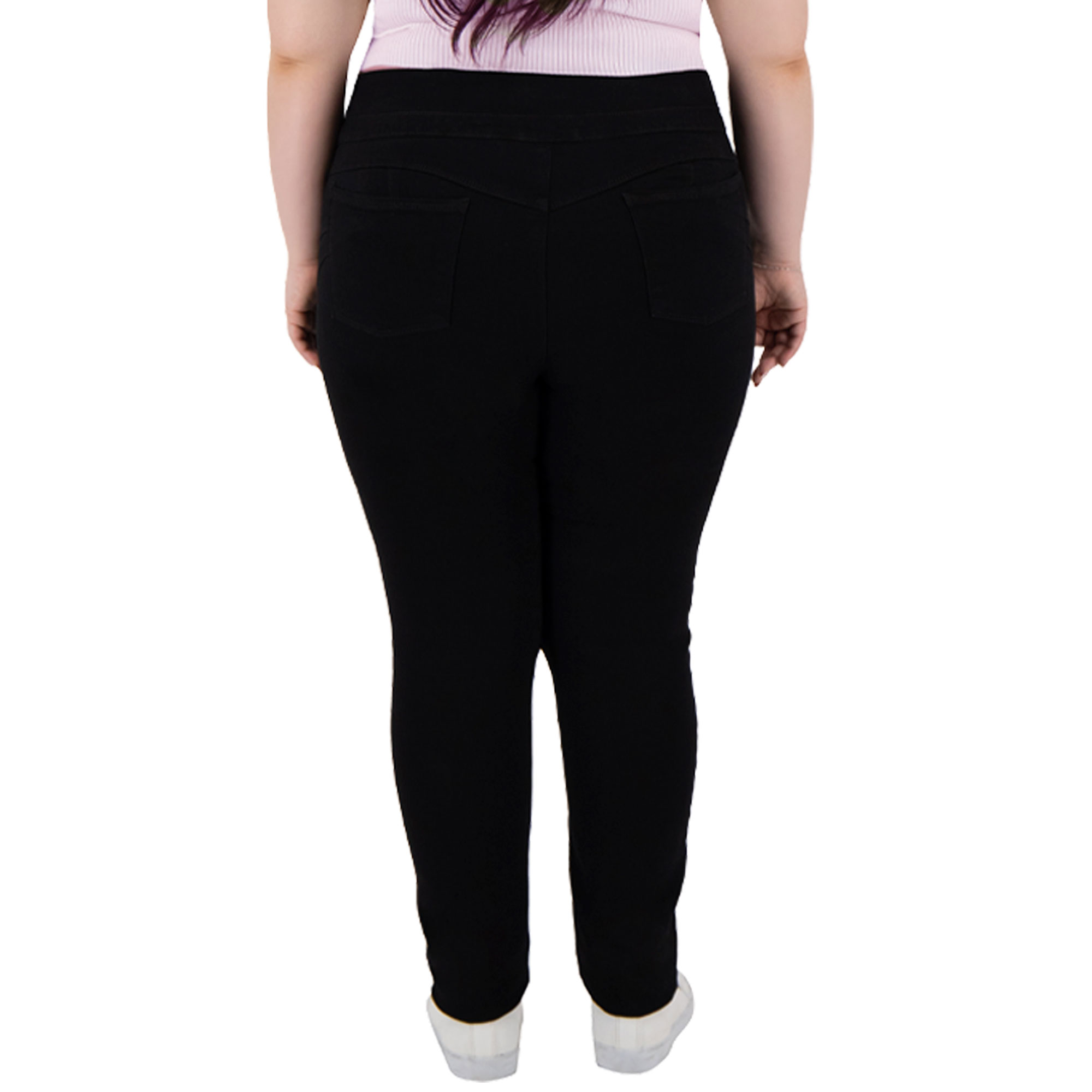 Foto 3 pulgar | Pantalón Skinny Britos Jeans Mujer Curvy Mezclilla 501671