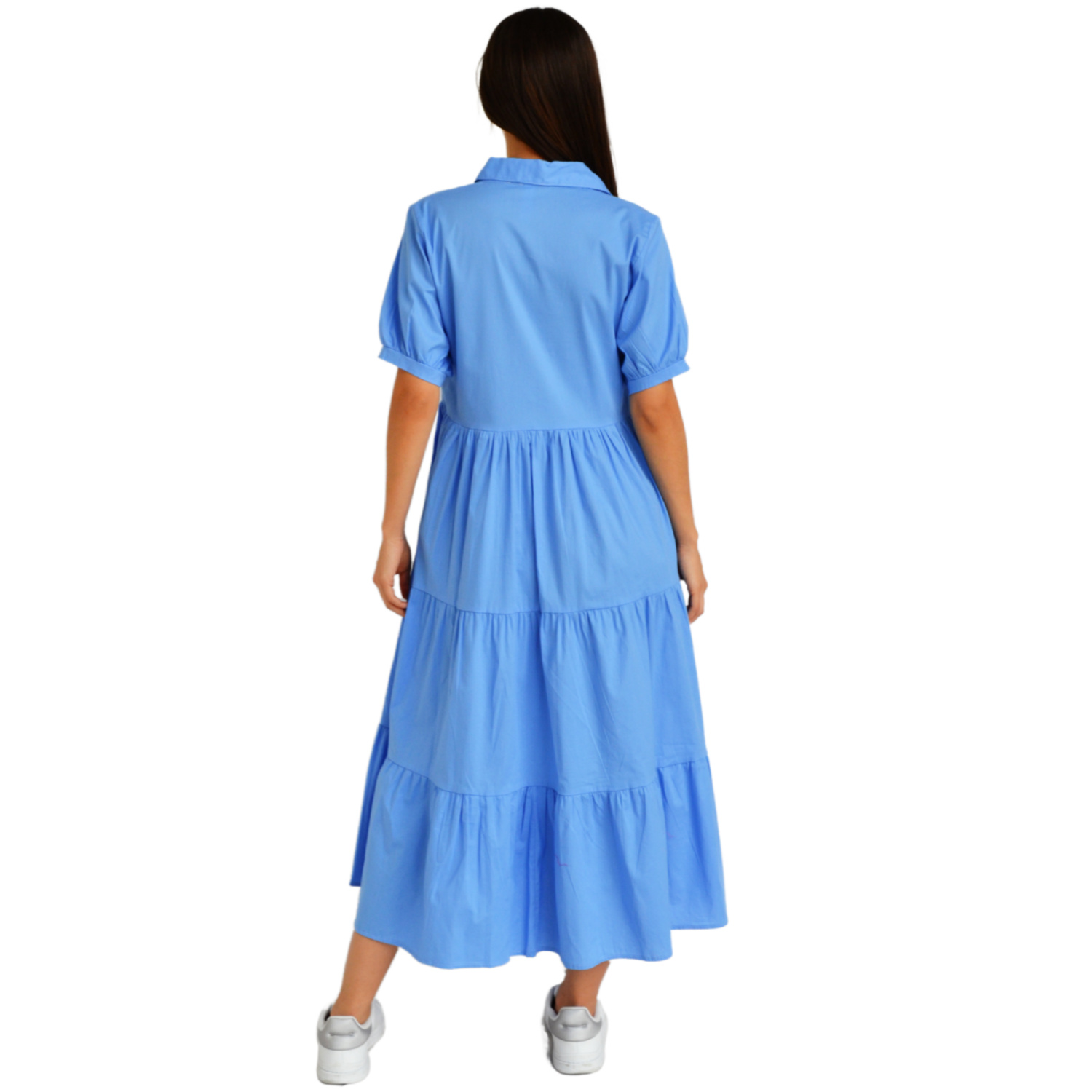 Foto 4 pulgar | Vestido Casual Roman Fashion Juvenil 595 Azul