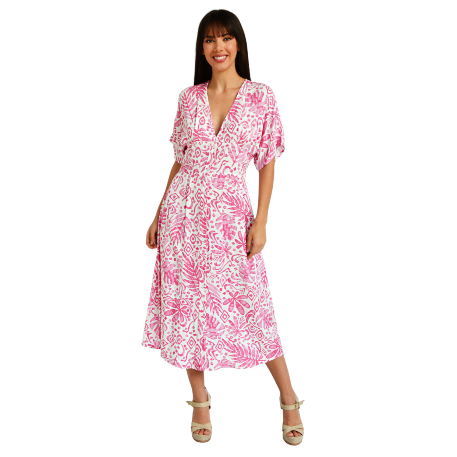 Vestido Roman Fashion color Rosa para Mujer