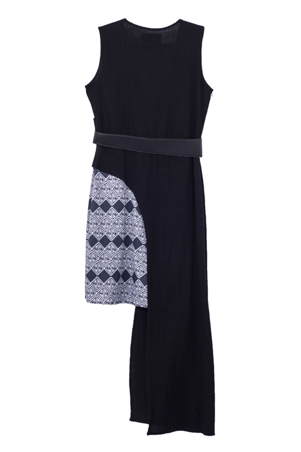 Foto 2 | Vestido A Ángelozano Al-w05 Estampado Artesanal incluye Cinto para Mujer