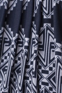 Foto 8 | Vestido A Ángelozano Al-w05 Estampado Artesanal incluye Cinto para Mujer