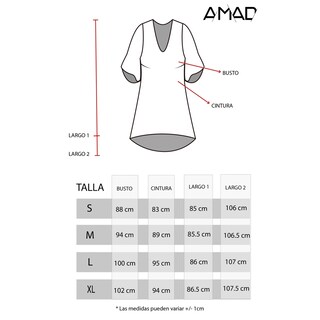 Foto 6 | Vestido Amad color Negro para Mujer
