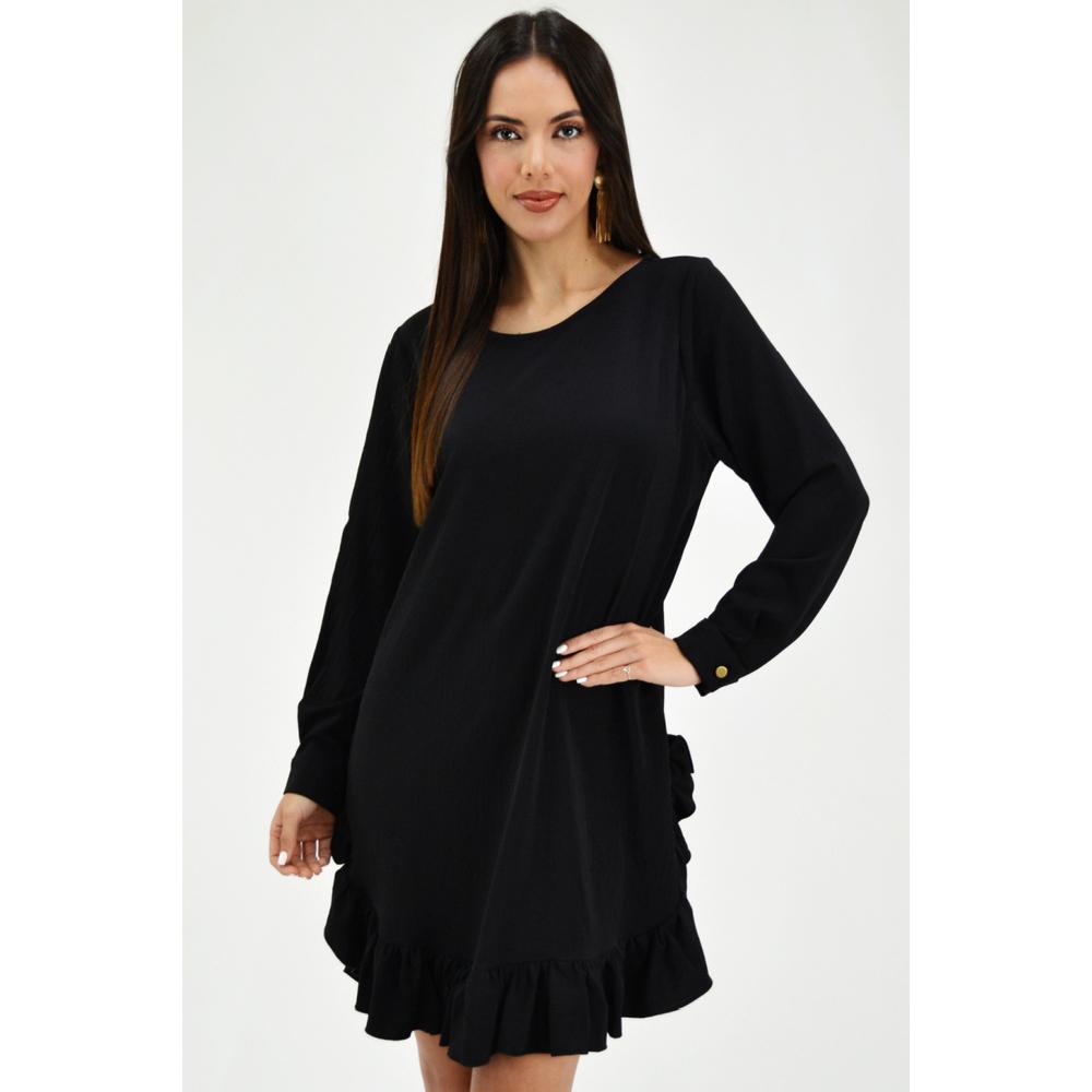 Vestido Roman Fashion color Negro para Mujer