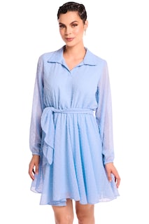 Foto 1 | Vestido Devendi color Azul para Mujer