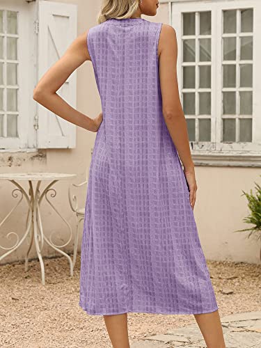Foto 5 pulgar | Venta Internacional- Vestido de Verano Jomgeroz Lila para Mujer