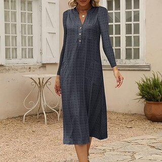 Foto 3 | Venta Internacional- Vestido Jomgeroz de Verano sin Mangas Cuello V Midi