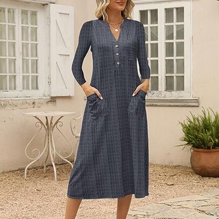 Foto 4 | Venta Internacional- Vestido Jomgeroz de Verano sin Mangas Cuello V Midi