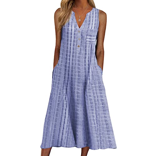 Venta Internacional- Vestido de Verano Jomgeroz Lila para Mujer