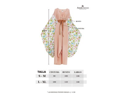 Foto 2 | Vestido A Ángelozano Beige para Mujer