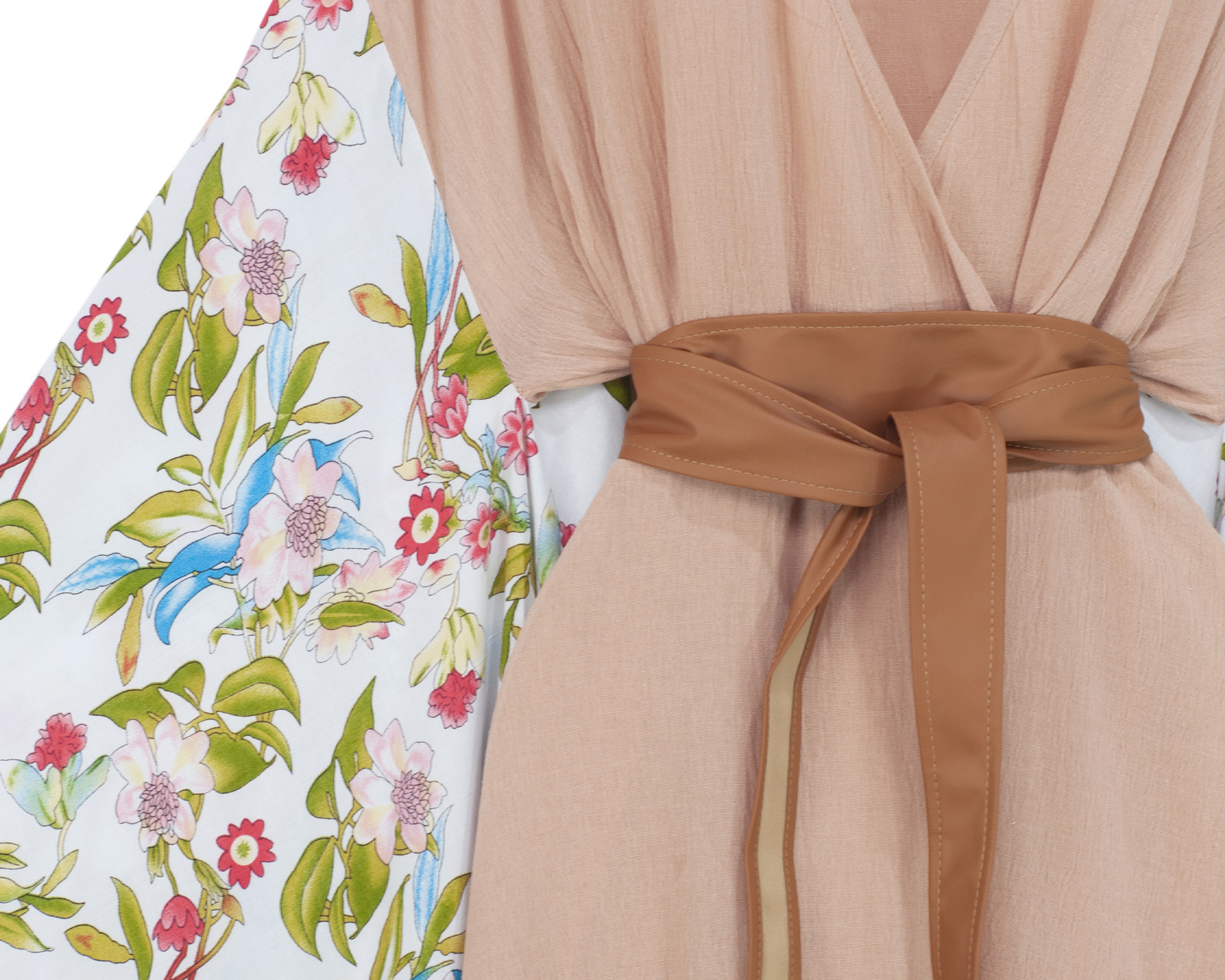 Foto 7 pulgar | Vestido A Ángelozano Beige para Mujer