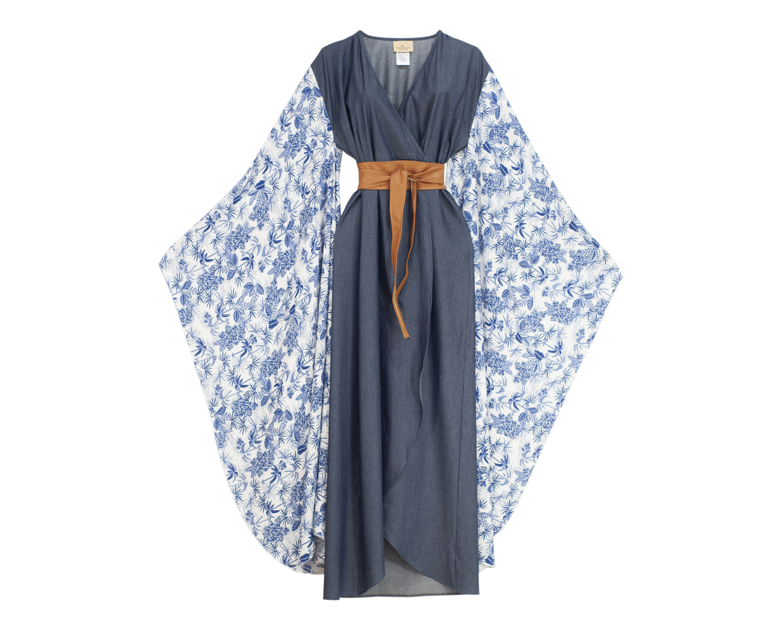 Foto 8 | Vestido A Ángelozano Azul para Mujer
