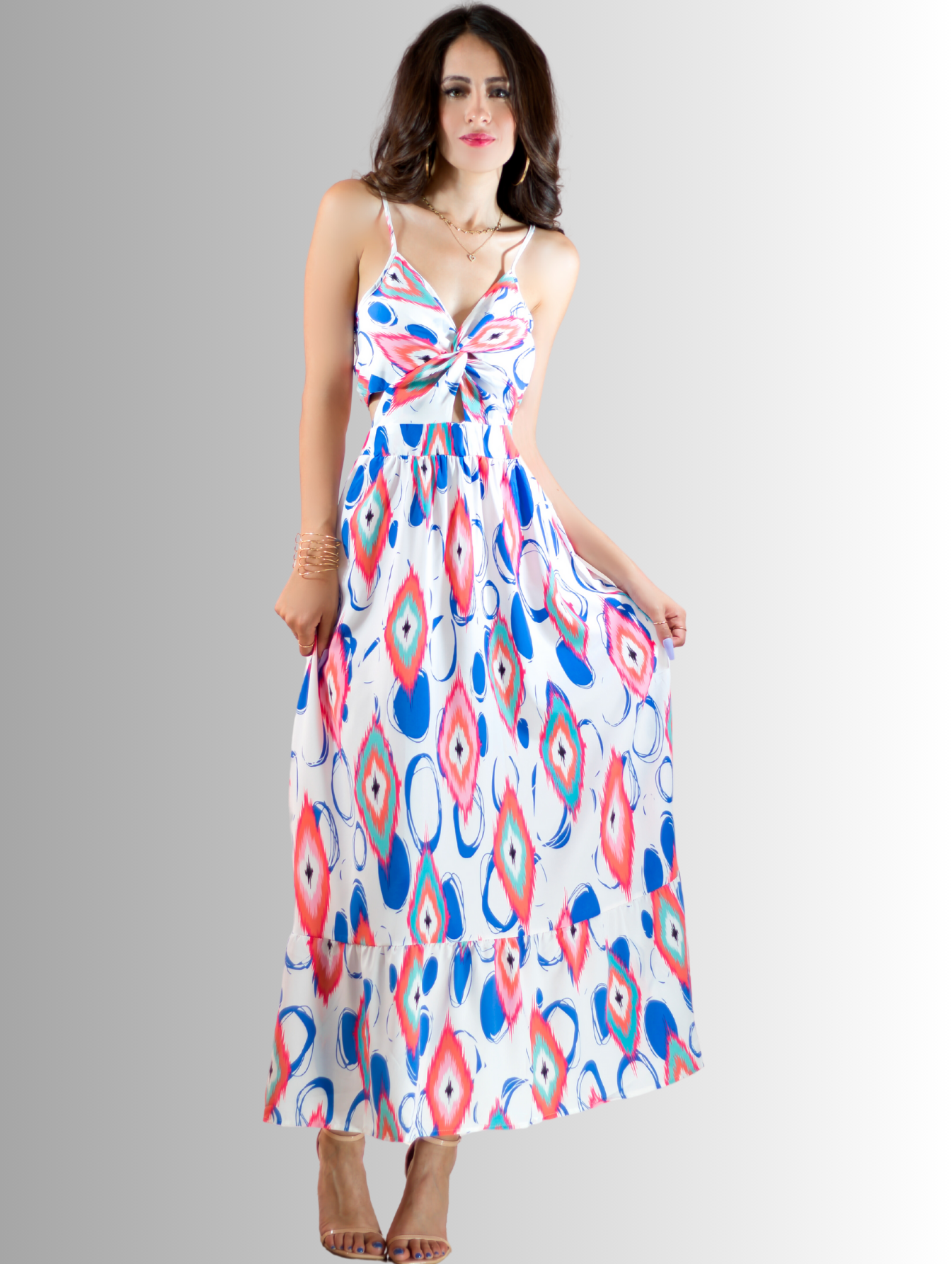 Foto 3 pulgar | Vestido Blanco para Mujer