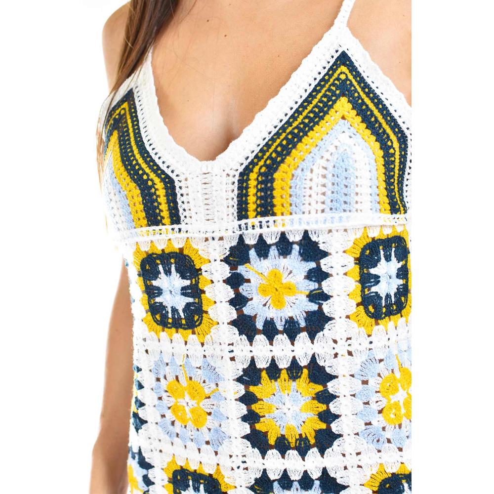 Foto 5 pulgar | Vestido de Crochet Roman Fashion Juvenil 24700 Azul