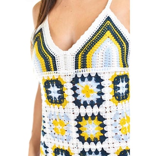 Foto 4 | Vestido de Crochet Roman Fashion Juvenil 24700 Azul
