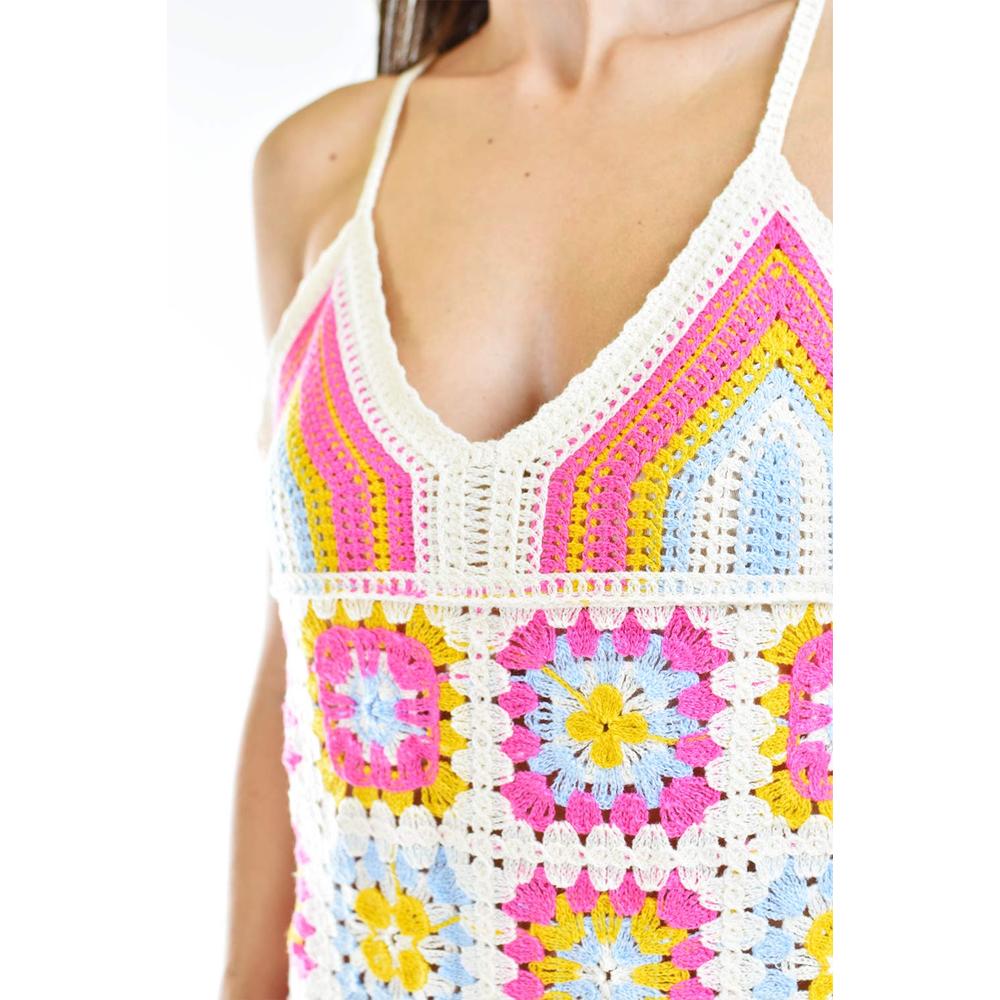 Foto 5 pulgar | Vestido De Crochet Juvenil 24700 Rosa