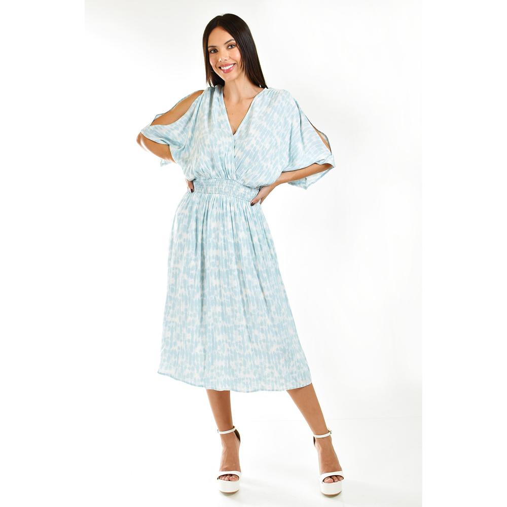 Foto 5 | Vestido Midi Vaporoso Roman Fashion /juvenil, 26914 (azul Claro) Azul