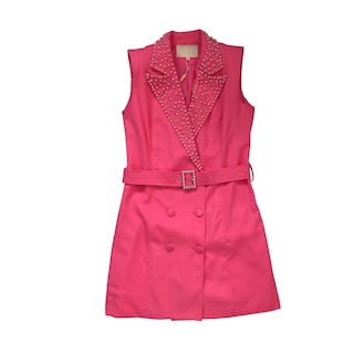 Foto 1 | Vestido con Pedrería Lc Rosa para Mujer