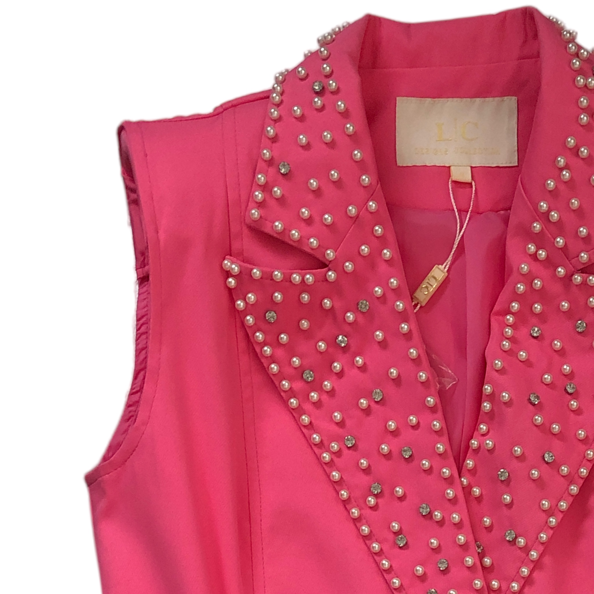 Foto 5 | Vestido con Pedrería Lc Rosa para Mujer