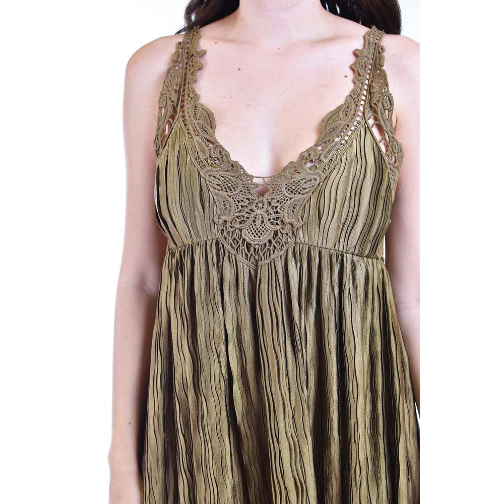Foto 4 | Vesito Roman Fashion Verde para Mujer