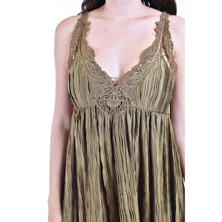 Foto 4 | Vesito Roman Fashion Verde para Mujer