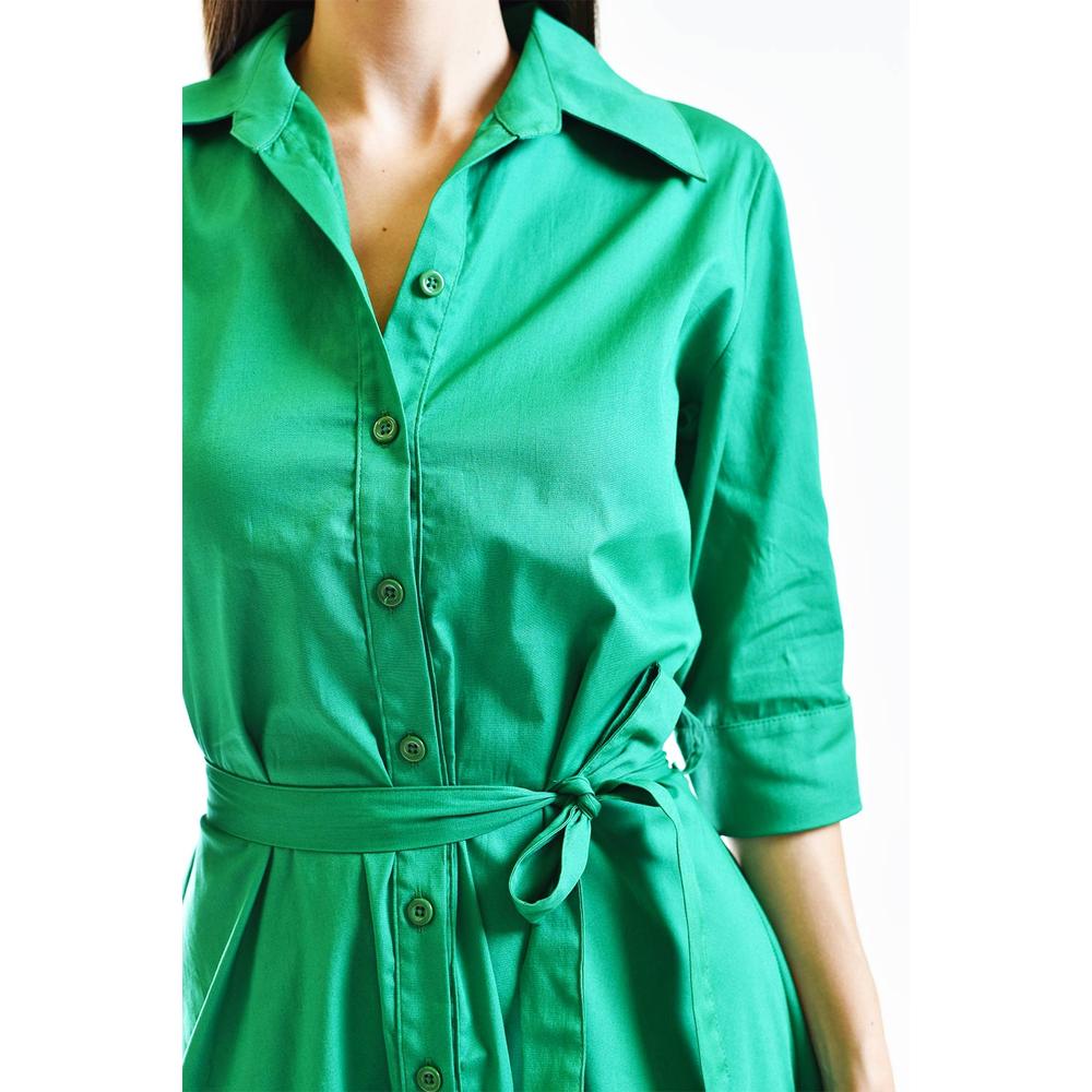 Foto 5 pulgar | Vestido Roman Fashion Verde para Mujer