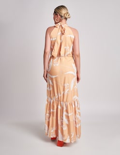 Foto 2 | Vestido Devendi Amarillo para Mujer
