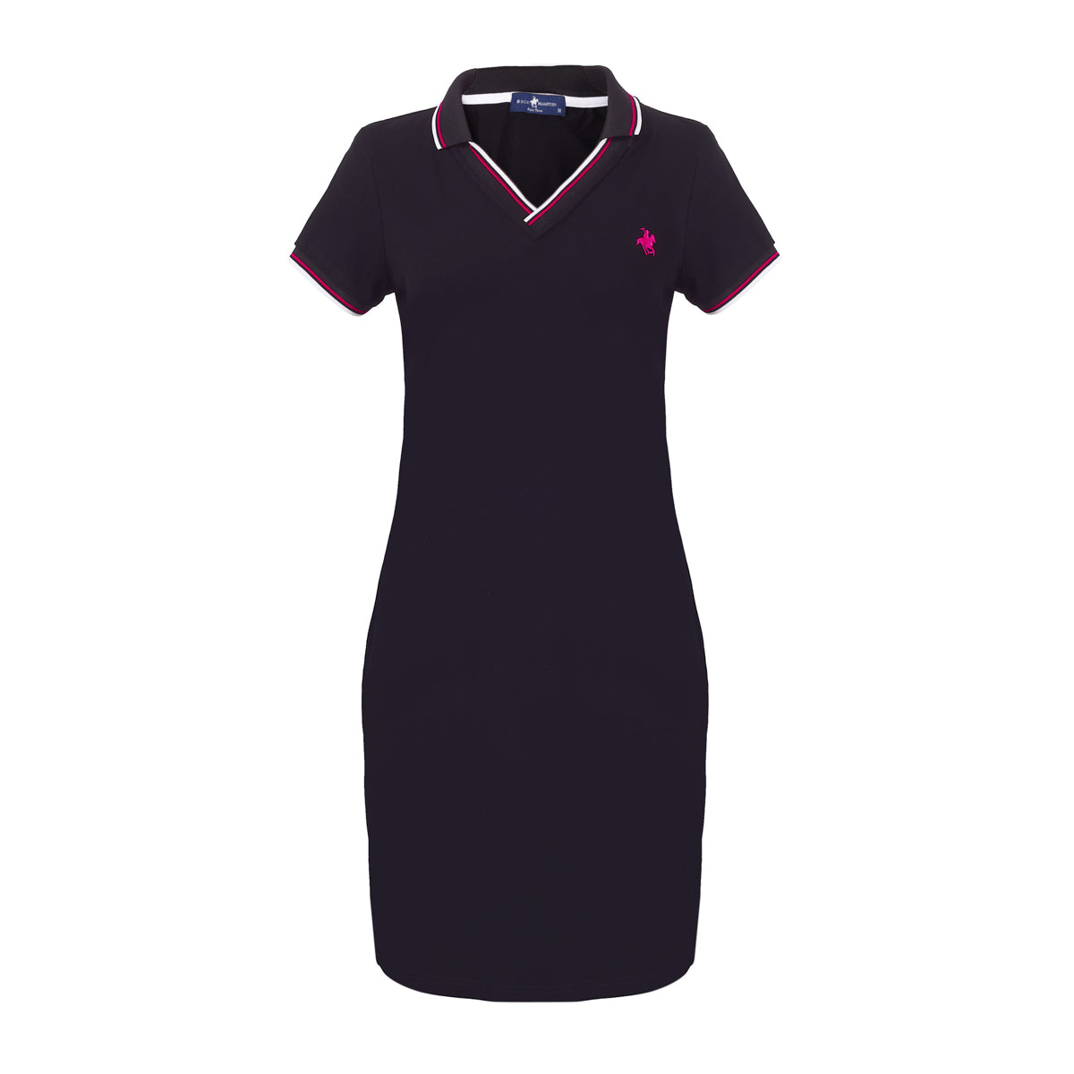 Vestido Clásico Polo Team Negro