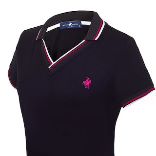 Foto 2 | Vestido Clásico Polo Team Negro