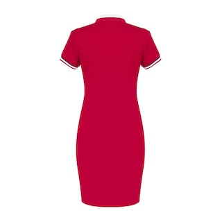 Foto 4 | Vestido Rock Hampton Polo Rojo para Mujer