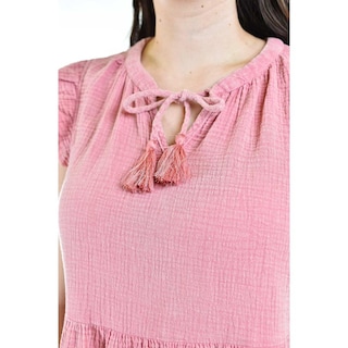 Foto 4 | Vestido de Algodón Roman Fashion /juvenil 3104 Rosa
