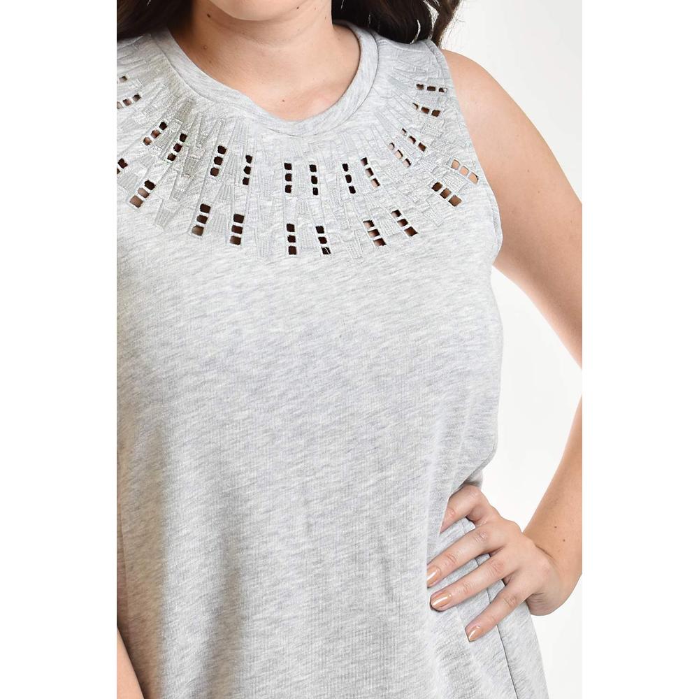 Foto 5 pulgar | Vestido Roman Fashion Gris para Mujer