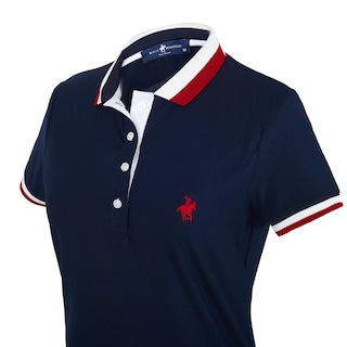 Foto 4 | Vestido Rock Hampton Polo Azul Marino para Mujer