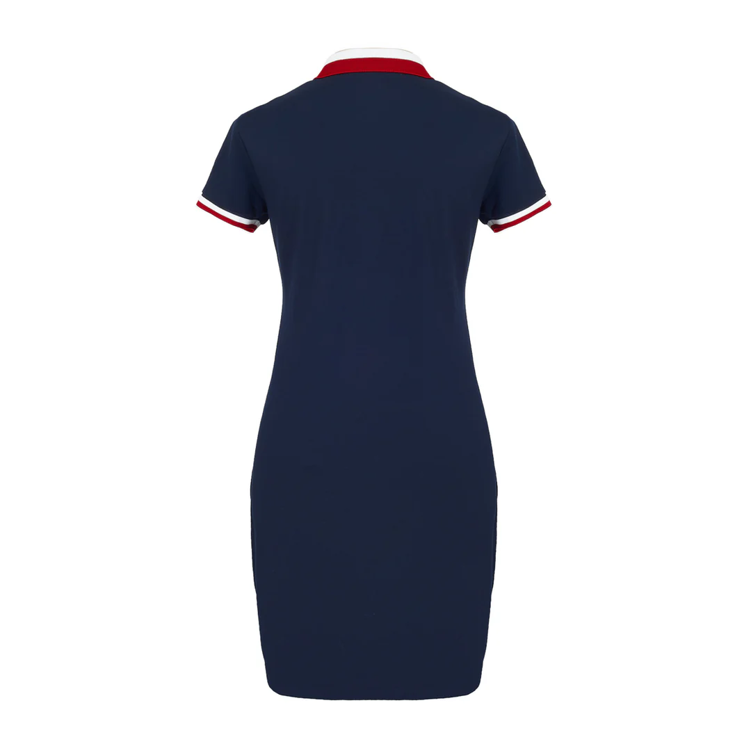 Foto 5 | Vestido Rock Hampton Polo Azul  Marino para Mujer