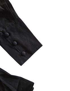 Foto 4 | Vestido Corto Manga Larga Behla J&b Talla S Color Negro