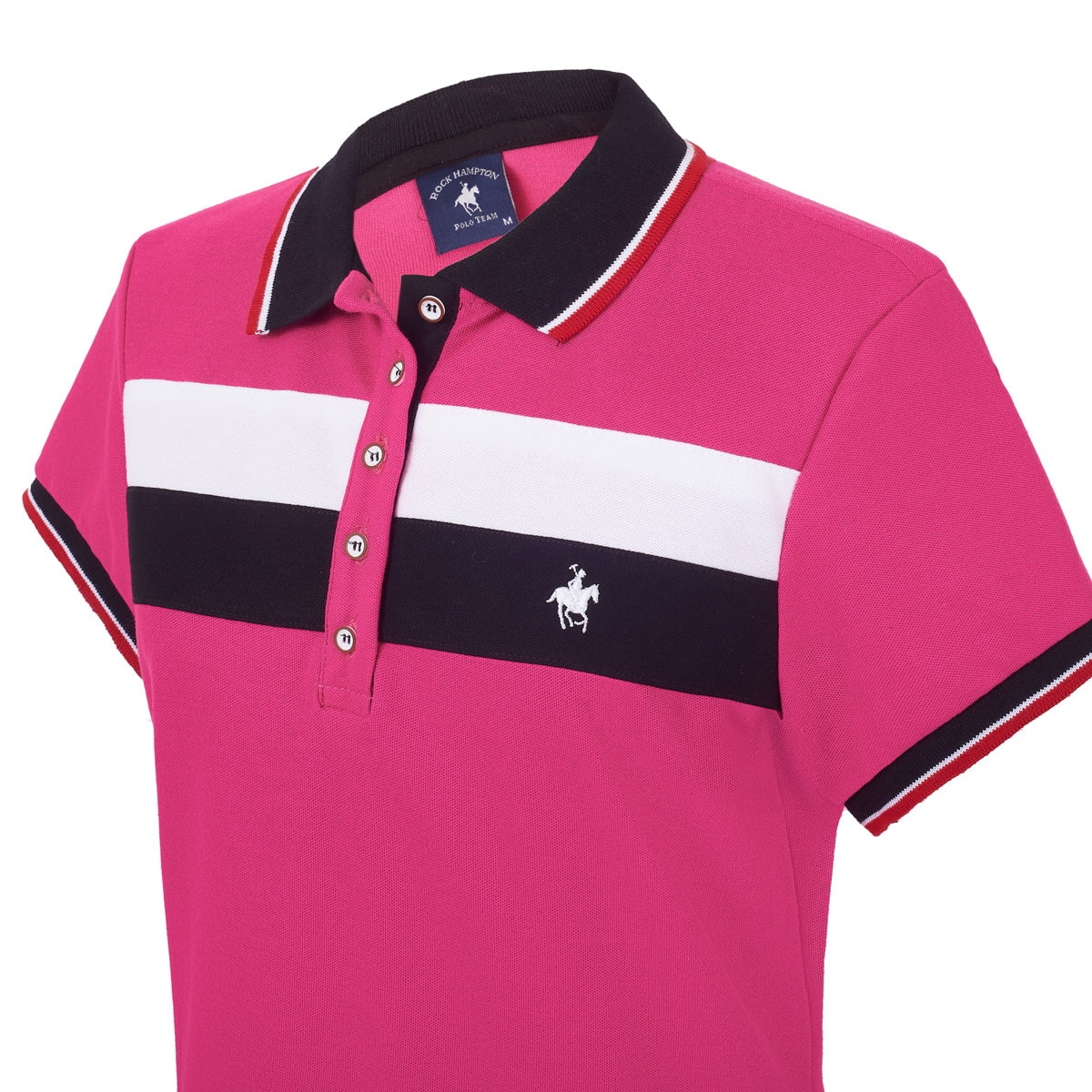 Foto 3 pulgar | Vestido Polo Fucsia Polo Team