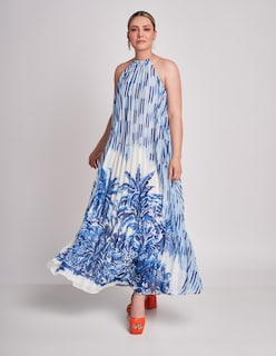 Foto 1 | Vestido Devendi Color Multicolor Floral Con Escote Espalda