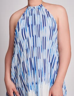 Foto 3 | Vestido Devendi Color Multicolor Floral Con Escote Espalda