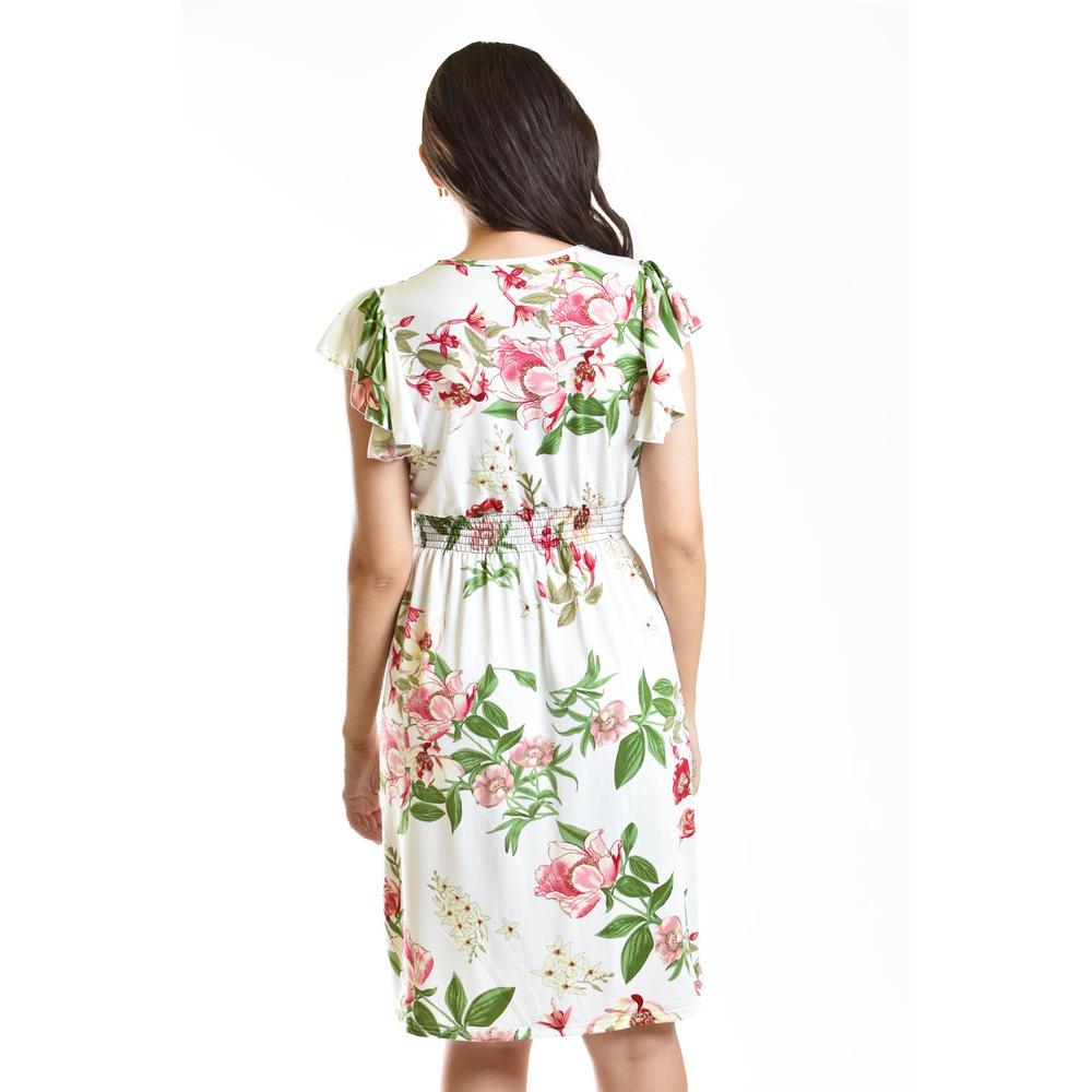 Foto 4 pulgar | Vestido Roman Fashion 8867-11 Floreado