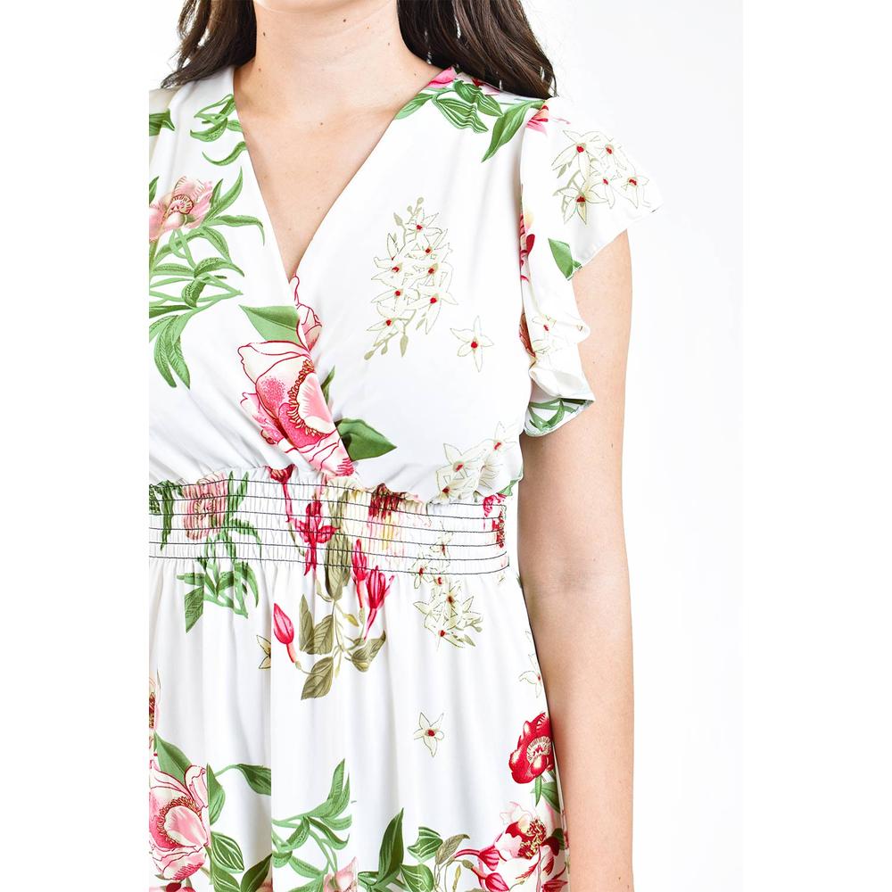 Foto 5 pulgar | Vestido Roman Fashion 8867-11 Floreado