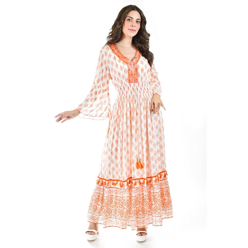 Vestido Bohemio Largo Roman Fashion 23179