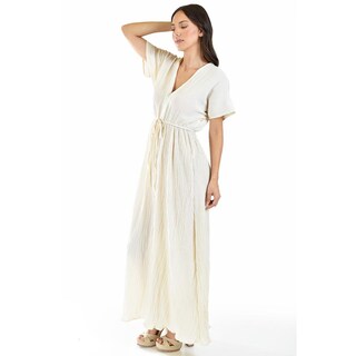 Foto 2 | Maxi Vestido Roman Fashion924 Beige para Mujer