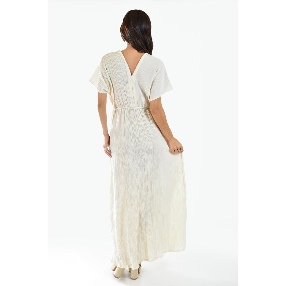Foto 4 pulgar | Maxi Vestido Roman Fashion924 Beige para Mujer