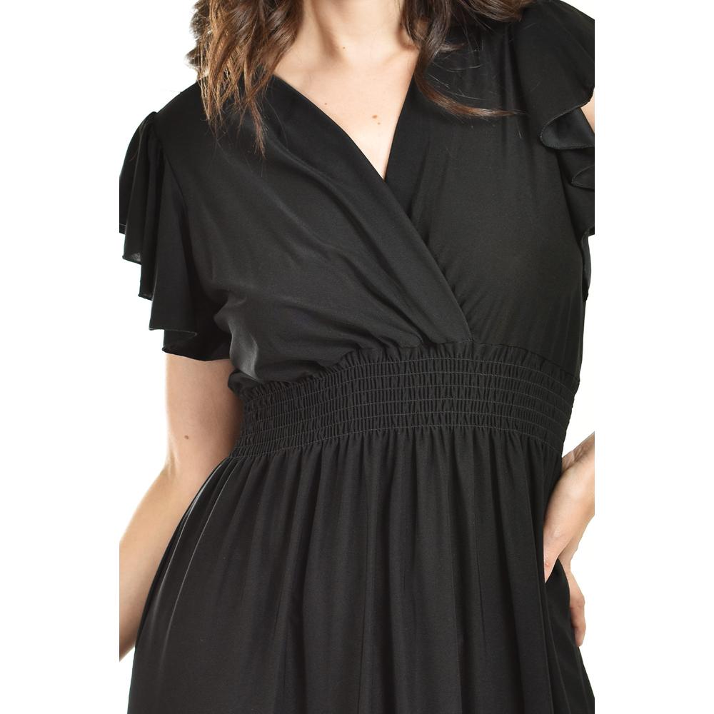 Foto 4 | Vestido Largo Manga Volantes Roman 9940-so