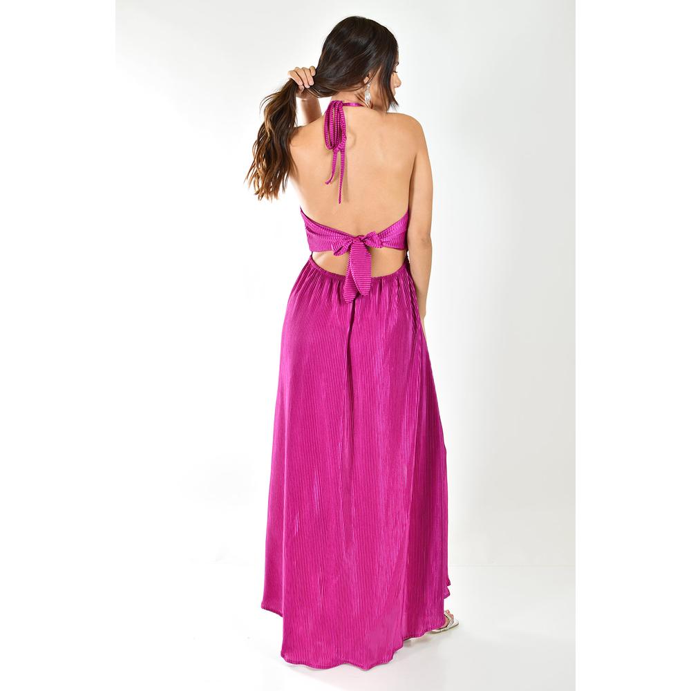 Foto 4 pulgar | Vestido Roman Fashion Rosa para Mujer