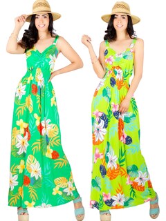 Foto 1 | Vestidos Estampados 2 Pieza para Mujer