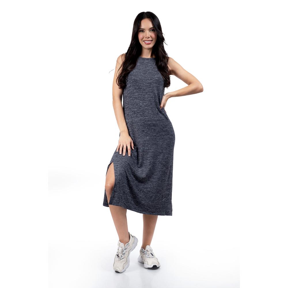 Foto 2 pulgar | Vestido Casual Sin Mangas Roman Fashion /juvenil, 2847 (gris Obscuro) Gris Oscuro