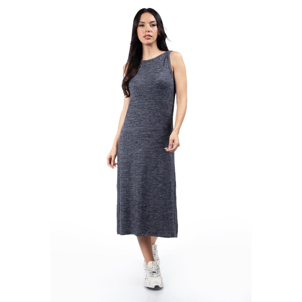 Foto 4 | Vestido Casual Sin Mangas Roman Fashion /juvenil, 2847 (gris Obscuro) Gris Oscuro