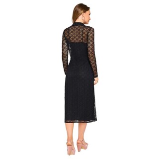 Foto 3 | Vestido Ilusión 82052 Negro