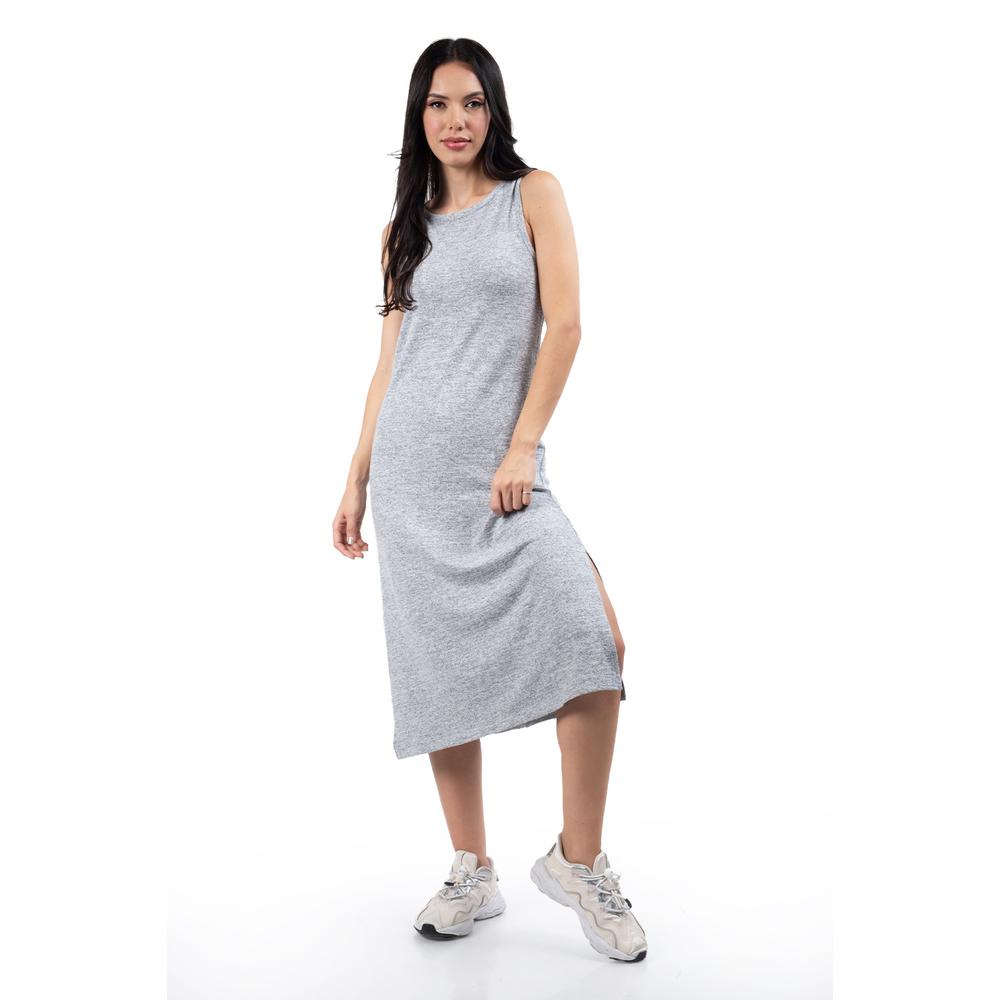 Vestido Casual Sin Mangas Roman Fashion /juvenil, 2847 (gris) Gris